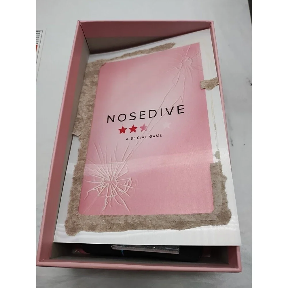*Damaged Box* Black Mirror Nosedive Board Game Complete